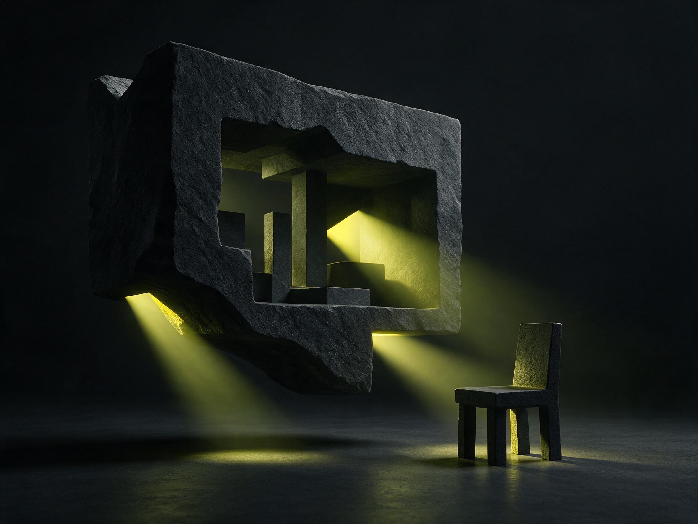 AI early design concept still generated from a prompt
